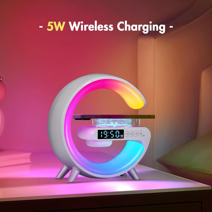Lampa LED cu Boxă Bluetooth RGB